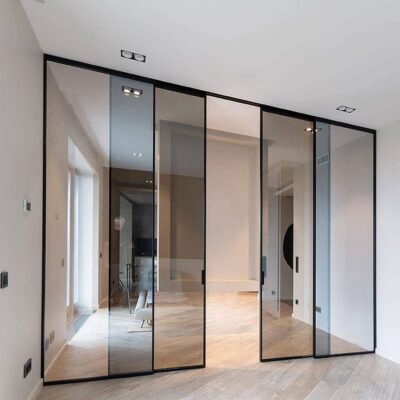 Piazza Industrial Style doors vs Crittall Style